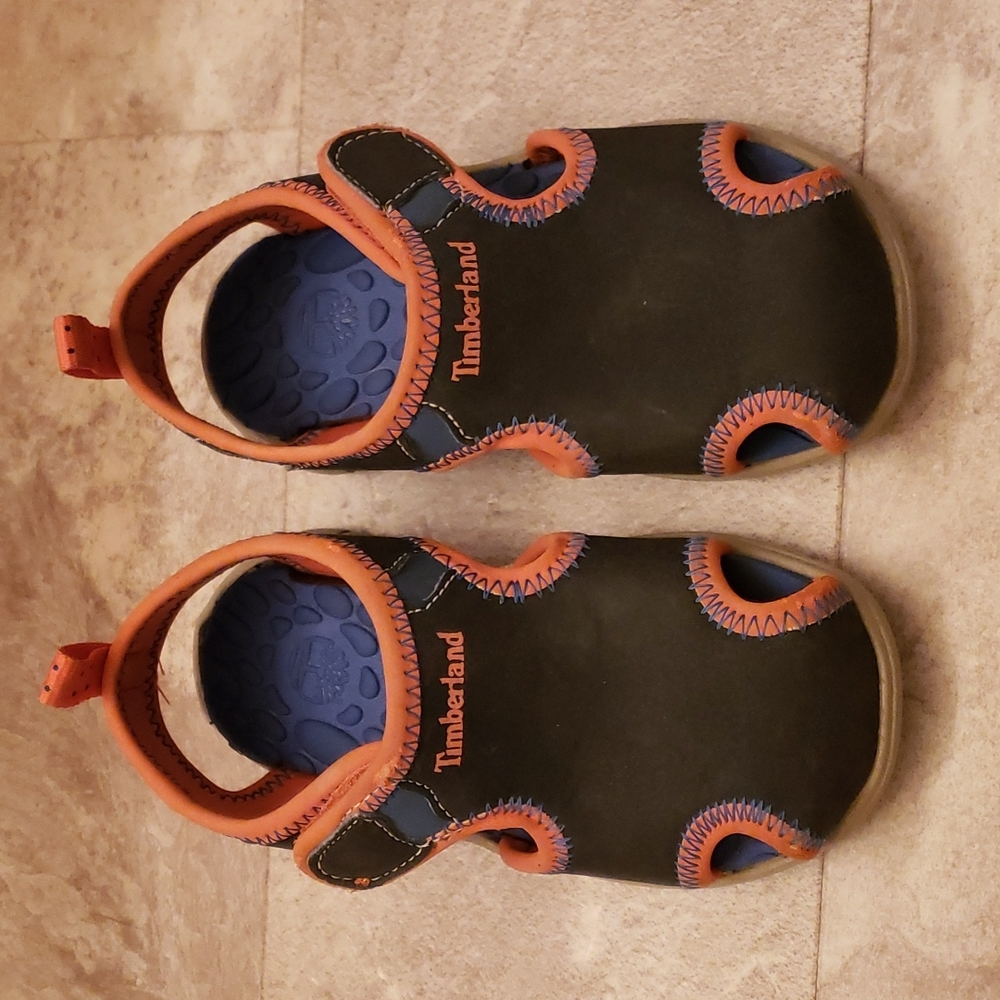 Timberland LITTLE HARBOR CLOSED-TOE SANDALS. Toddler size 10c.